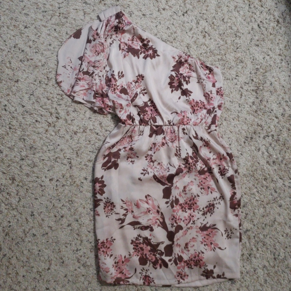 Small silk Floral Dress